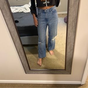 Zara wide leg jeans